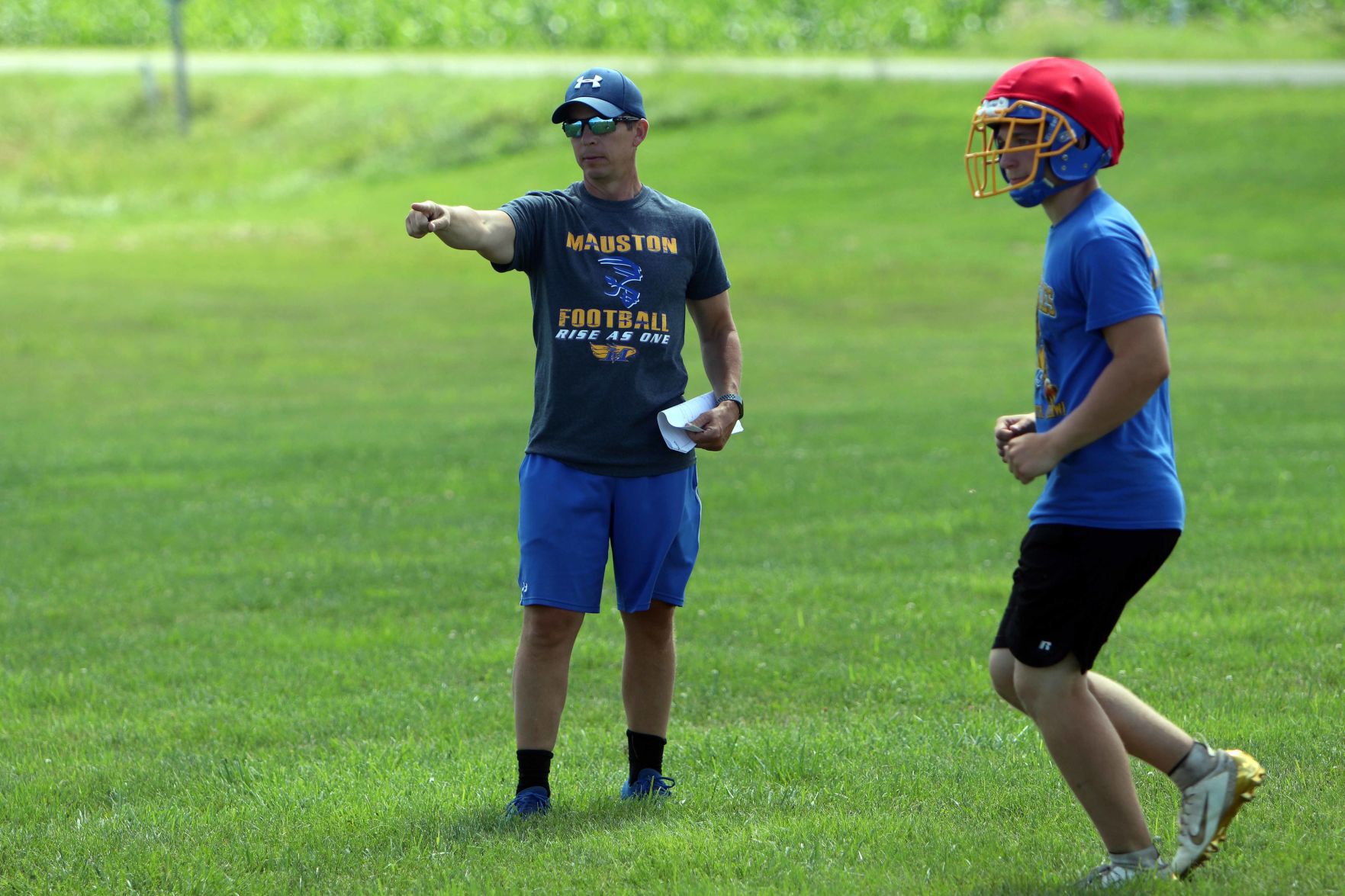 Mauston Football Practice